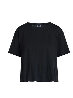 Scoop Pleated Cropped T-Shirt Size XXL